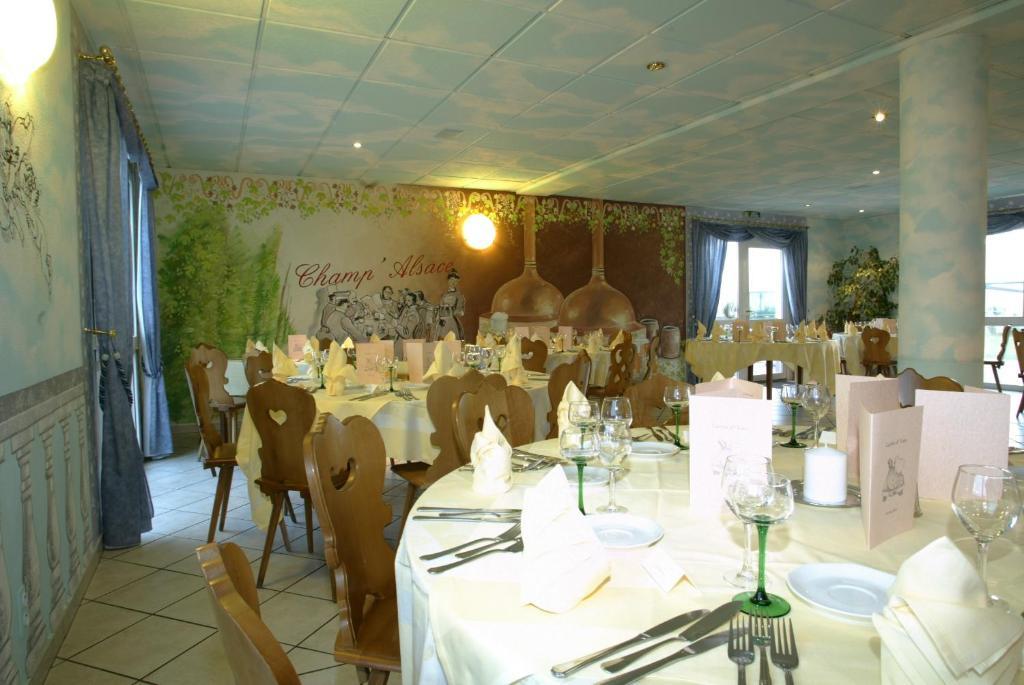 Hotel Restaurant Champ Alsace Haguenau Eksteriør bilde